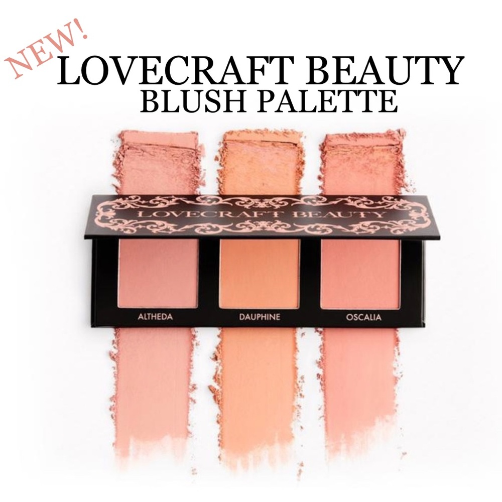 NEW! LOVECRAFT BEAUTY Blush Face Palette GLOW THIS WINTER 💕